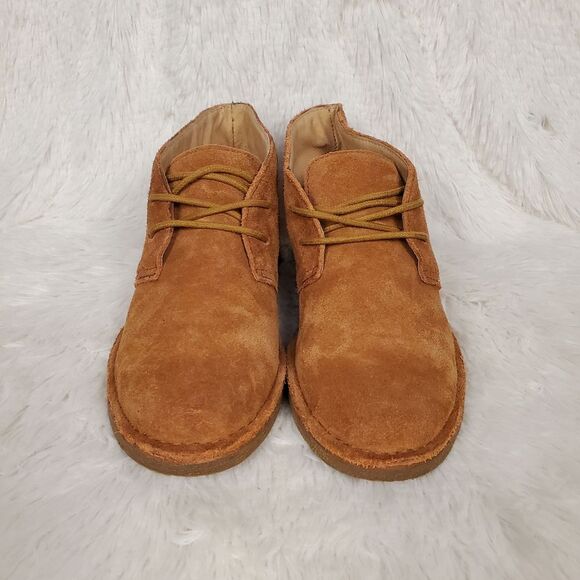 Frye Alex Tan Suede Chukka Boots Youth Size 4 Women's Size 6 - Picture 2 of 7